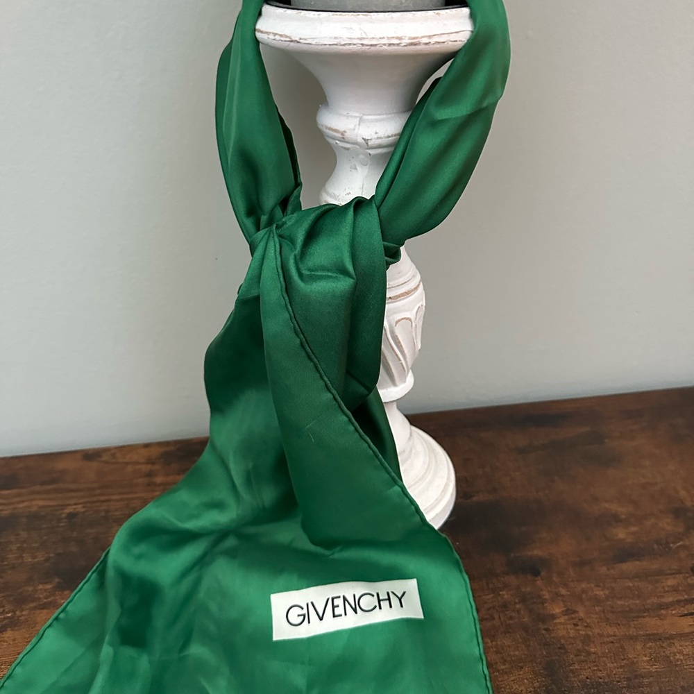 Givenchy Emerald Green Scarf